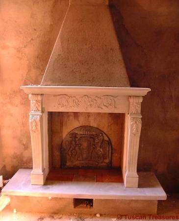 Fireplace - installed with cappa