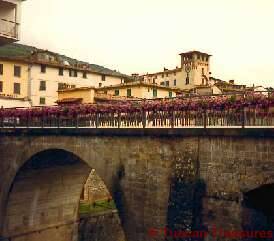 Loro Ciuffenna main bridge